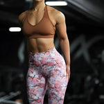 Cargar imagen en el visor de la galería, LEGGING COLOMBIANA PRINT SMART ACTIVE - MOCCA