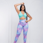 Cargar imagen en el visor de la galería, LEGGING COLOMBIANA PRINT SMART ACTIVE - TRAINING