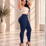 Cargar imagen en el visor de la galería, LEGGING COLOMBIANO EFECTO LIPO SIN CIERRE
