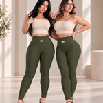Cargar imagen en el visor de la galería, LEGGING COLOMBIANO EFECTO LIPO SIN CIERRE