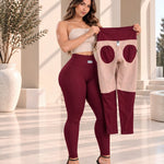 Cargar imagen en el visor de la galería, LEGGING COLOMBIANO EFECTO LIPO SIN CIERRE