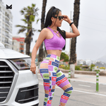 Cargar imagen en el visor de la galería, LEGGING COLOMBIANA PRINT SMART ACTIVE - RUNNING