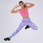 Cargar imagen en el visor de la galería, LEGGING COLOMBIANA PRINT SMART ACTIVE - NEVER GIVE UP