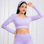 Cargar imagen en el visor de la galería, TOP SWEET HEART BRASILERO LILA