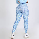 Cargar imagen en el visor de la galería, LEGGING COLOMBIANA PRINT SMART ACTIVE - BLUE SKY