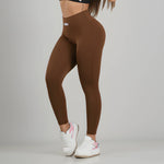 Cargar imagen en el visor de la galería, LEGGING COLOMBIANO MARRON SMART ACTIVE