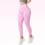Cargar imagen en el visor de la galería, LEGGING COLOMBIANA PRINT SMART ACTIVE - ROSA PINK