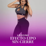 Cargar imagen en el visor de la galería, LEGGING COLOMBIANO EFECTO LIPO SIN CIERRE