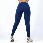 Cargar imagen en el visor de la galería, LEGGING COLOMBIANO AZUL MARINO SMART ACTIVE