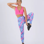 Cargar imagen en el visor de la galería, LEGGING COLOMBIANA PRINT SMART ACTIVE - NEVER GIVE UP