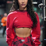 Cargar imagen en el visor de la galería, LEGGING BRASILERA PRINT SMART BIOACTIVE - TIE DYE RED