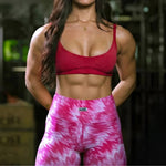 Cargar imagen en el visor de la galería, LEGGING BRASILERA PRINT SMART BIOACTIVE - FUCSIA FUSION