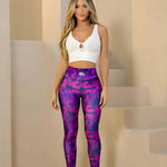 Cargar imagen en el visor de la galería, LEGGING BRASILERA PRINT SMART BIOACTIVE - GALAXY