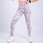 Cargar imagen en el visor de la galería, LEGGING COLOMBIANA PRINT SMART ACTIVE-BEPINK