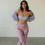 Cargar imagen en el visor de la galería, LEGGING BRASILERA PRINT SMART BIOACTIVE - FLOWER