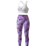 Cargar imagen en el visor de la galería, LEGGING COLOMBIANA PRINT SMART ACTIVE - LILA LUX