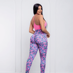 Cargar imagen en el visor de la galería, LEGGING COLOMBIANA PRINT SMART ACTIVE - SKY

