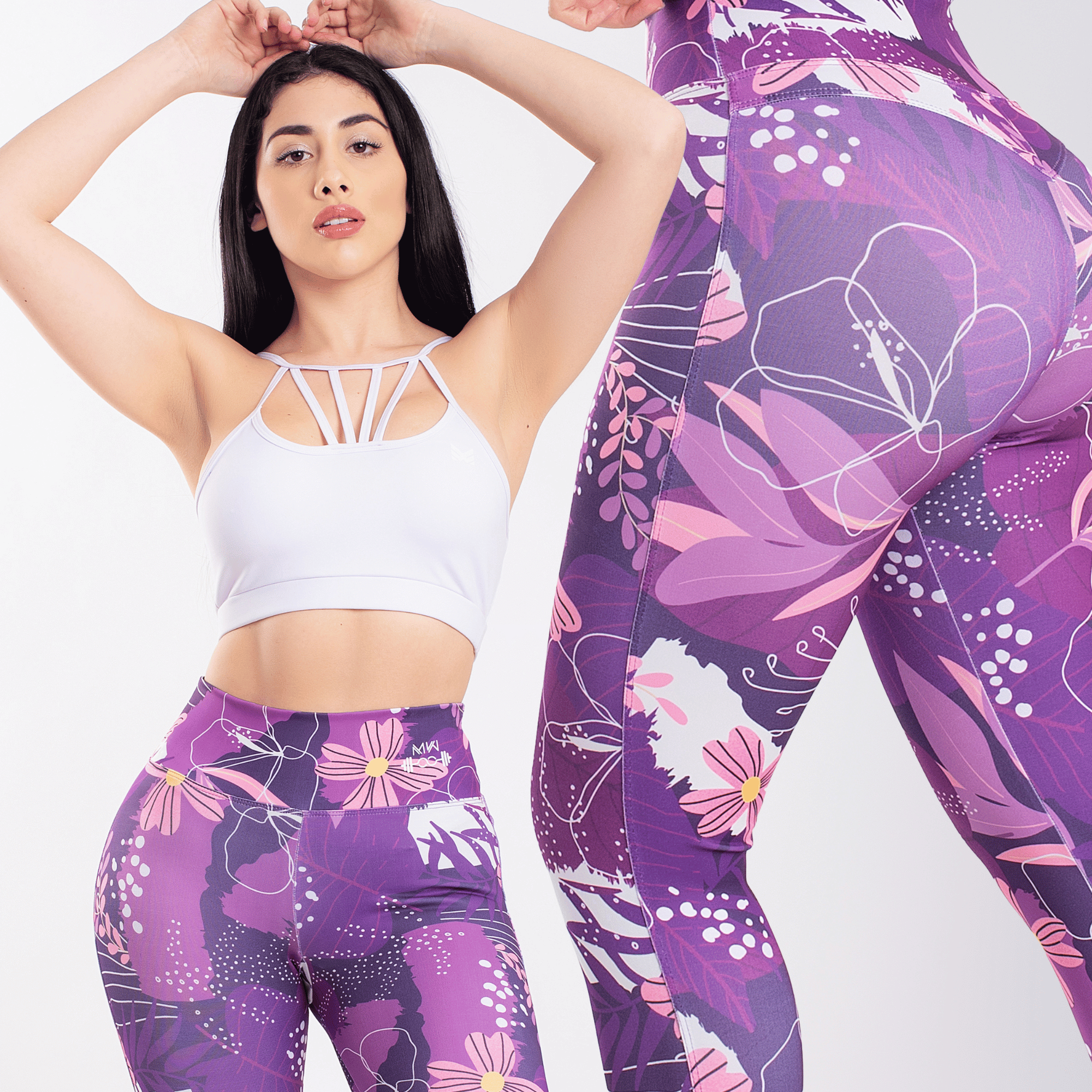 LEGGING COLOMBIANA PRINT SMART ACTIVE - FITNESS