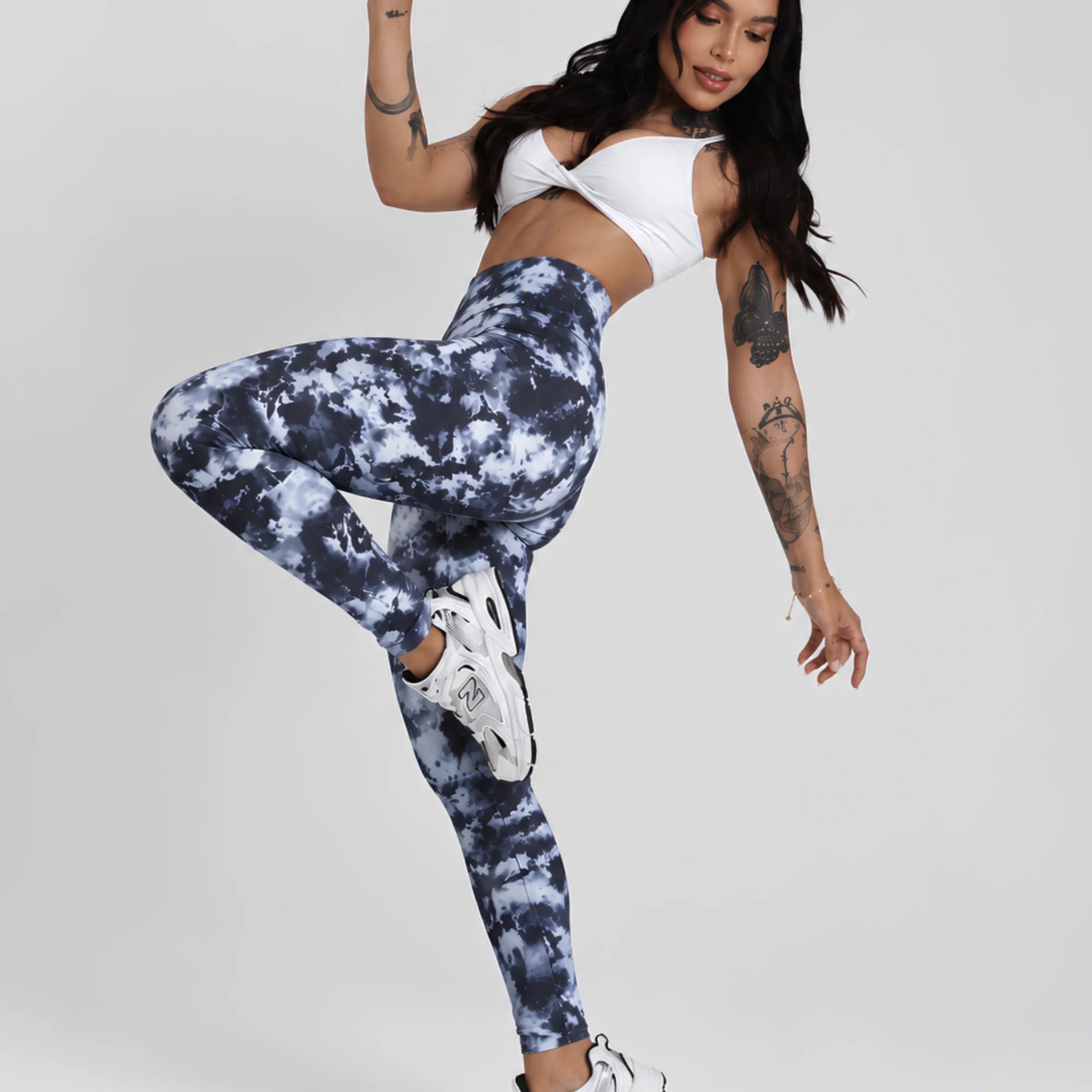 LEGGING BRASILERA PRINT SMART BIOACTIVE - NEW GRIS