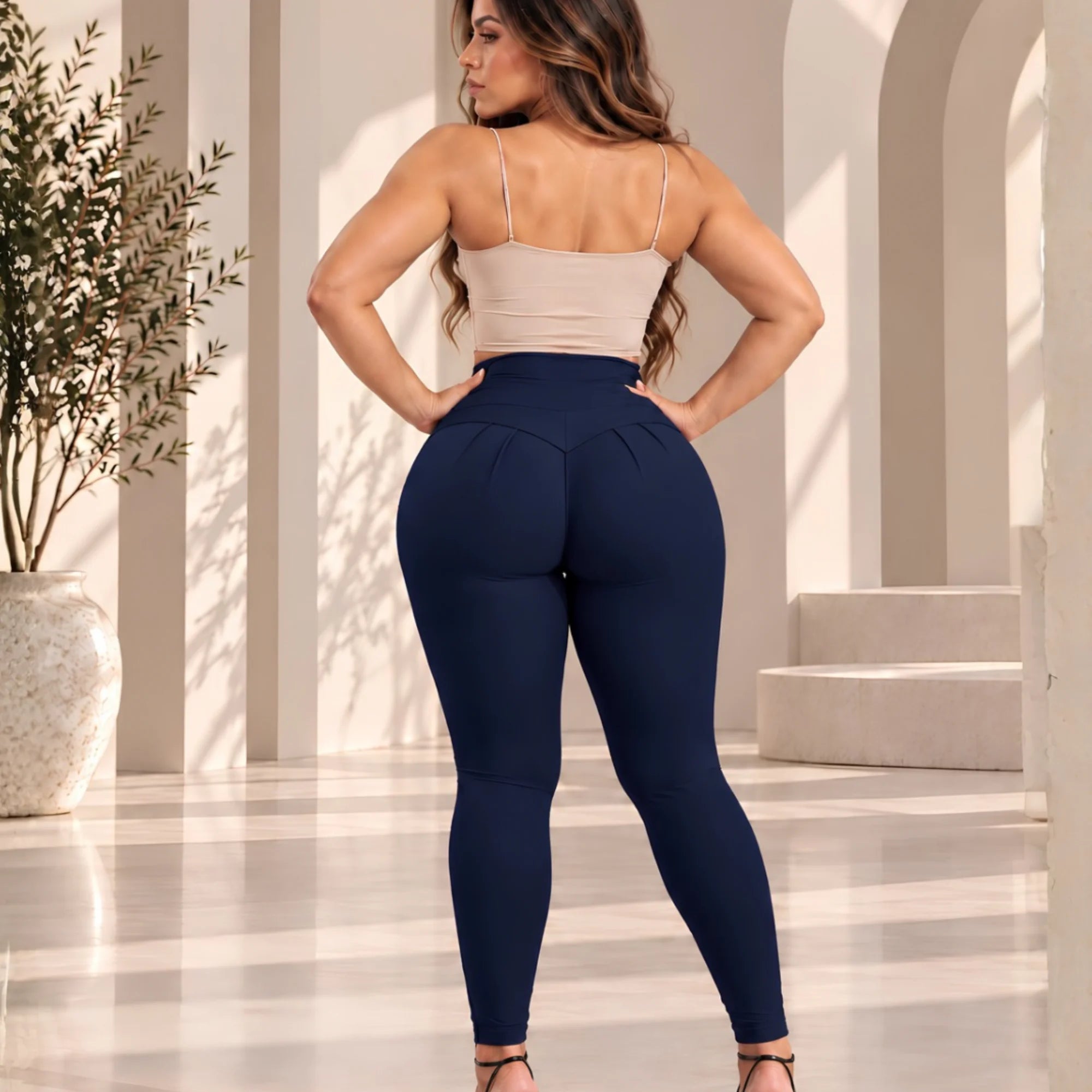 LEGGING COLOMBIANO EFECTO LIPO SIN CIERRE