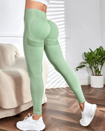 Cargar imagen en el visor de la galería, LEGGING C/E SEAMLESS MWFG-011 VERDE
