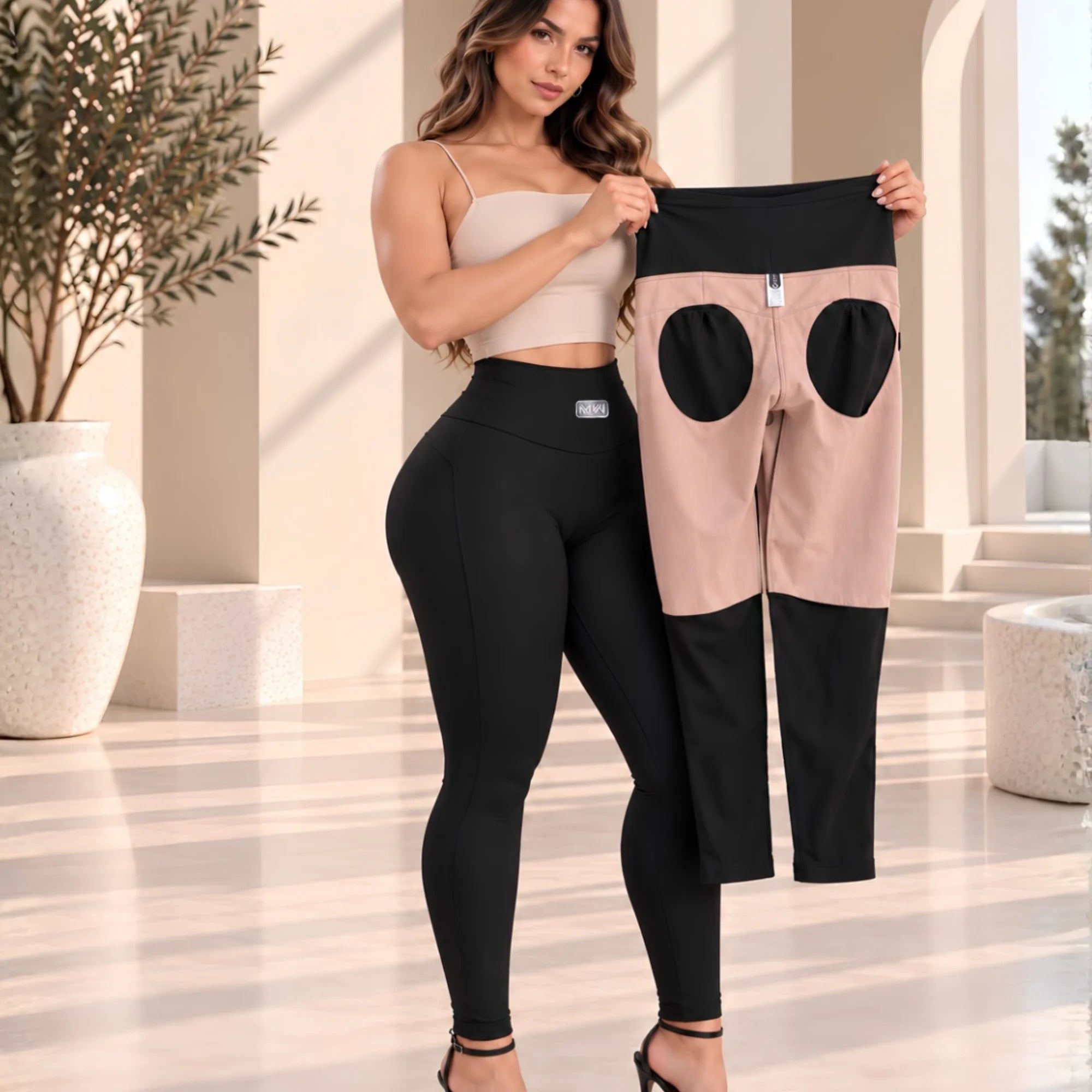 LEGGING COLOMBIANO EFECTO LIPO SIN CIERRE