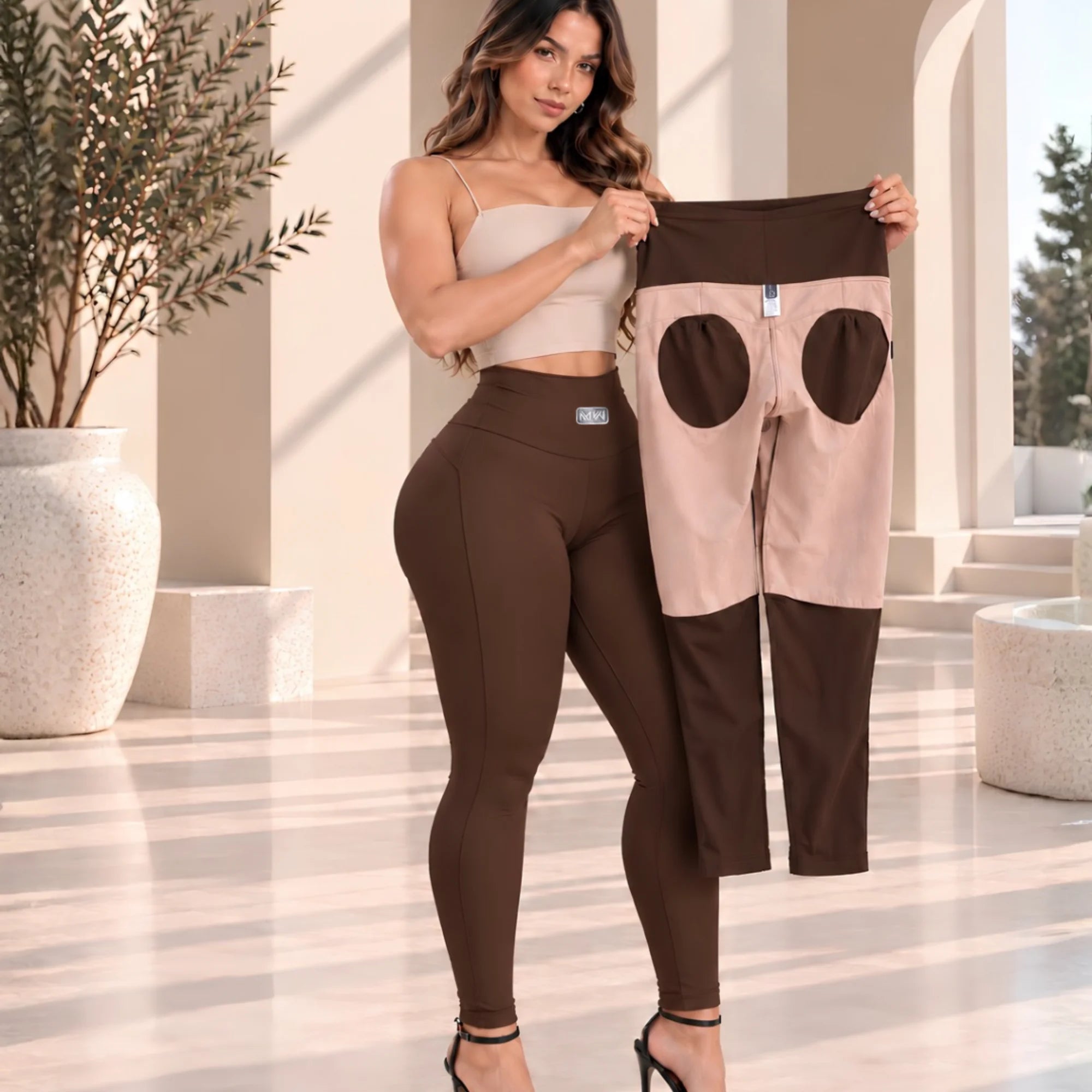 LEGGING COLOMBIANO EFECTO LIPO SIN CIERRE