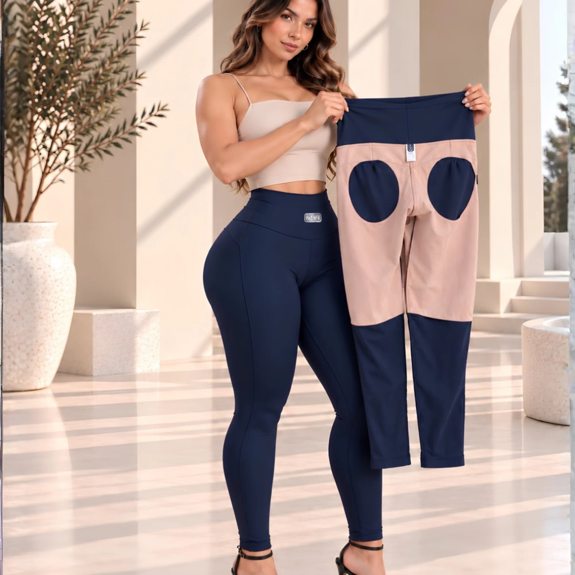 LEGGING COLOMBIANO EFECTO LIPO SIN CIERRE