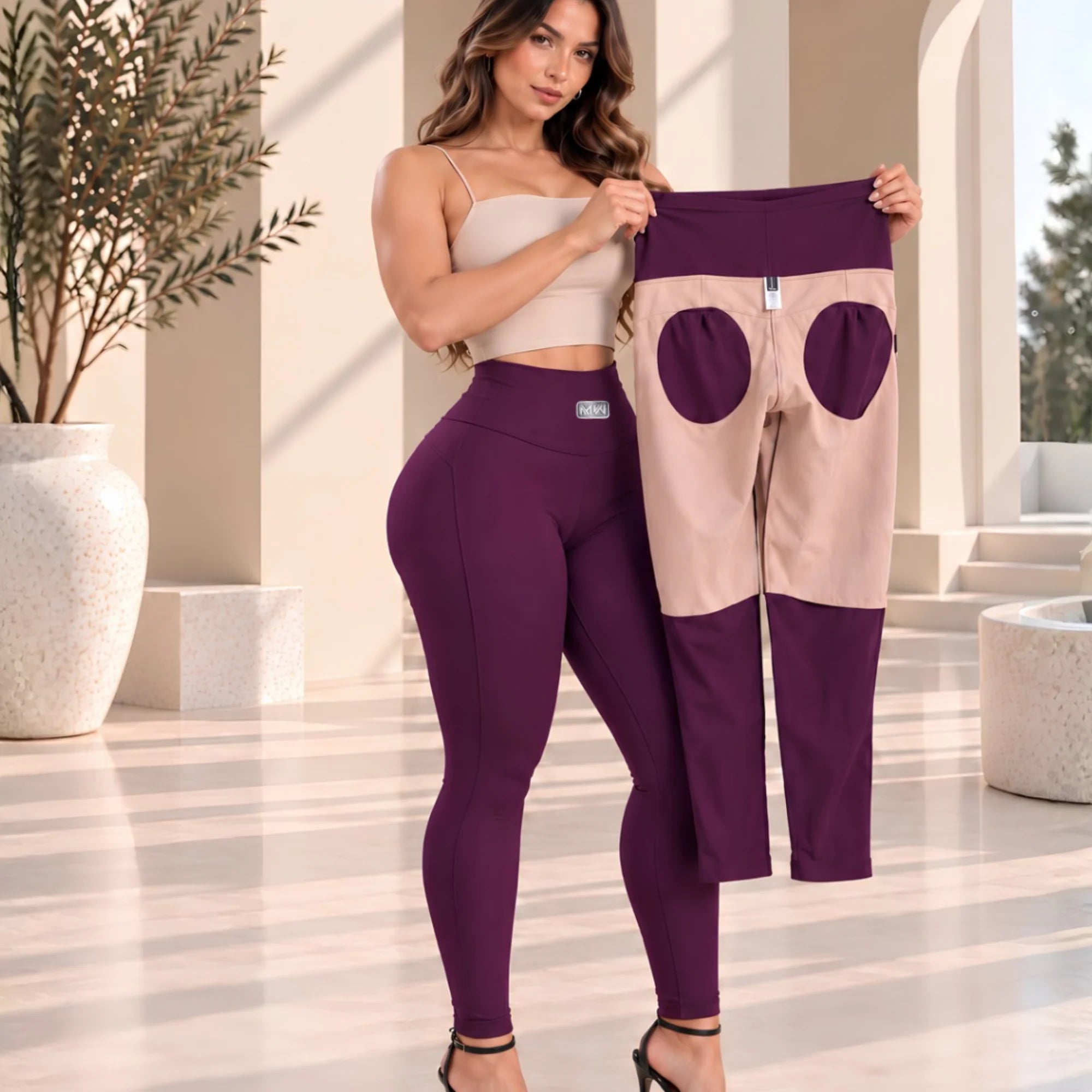 LEGGING COLOMBIANO EFECTO LIPO SIN CIERRE