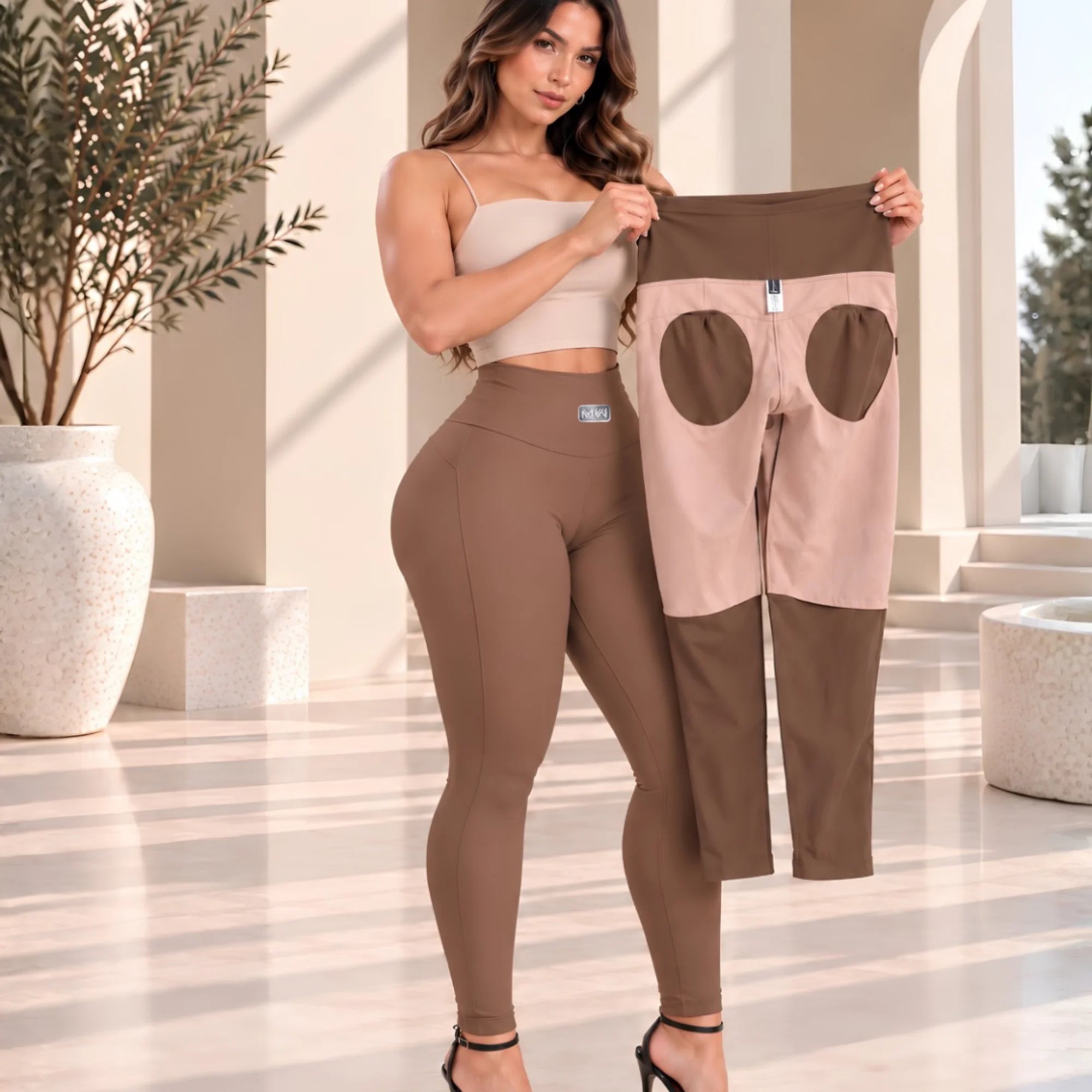 LEGGING COLOMBIANO EFECTO LIPO SIN CIERRE