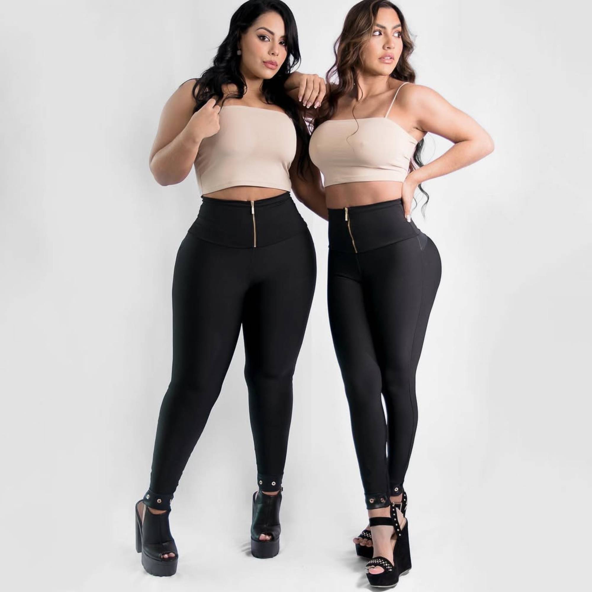 LEGGING COLOMBIANO EFECTO LIPO CON CIERRE