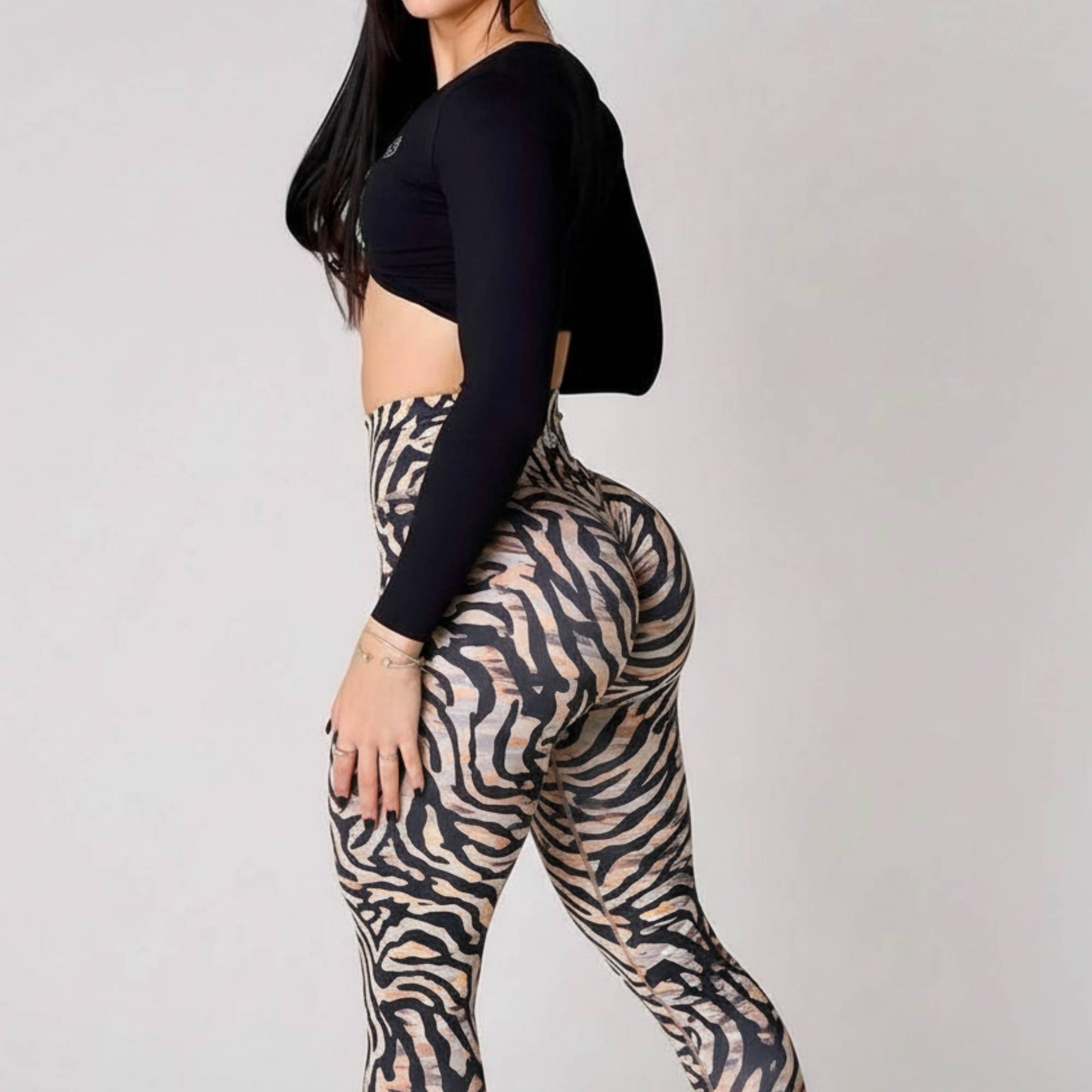 LEGGING BRASILERA PRINT SMART BIOACTIVE - ARENA FITNESS