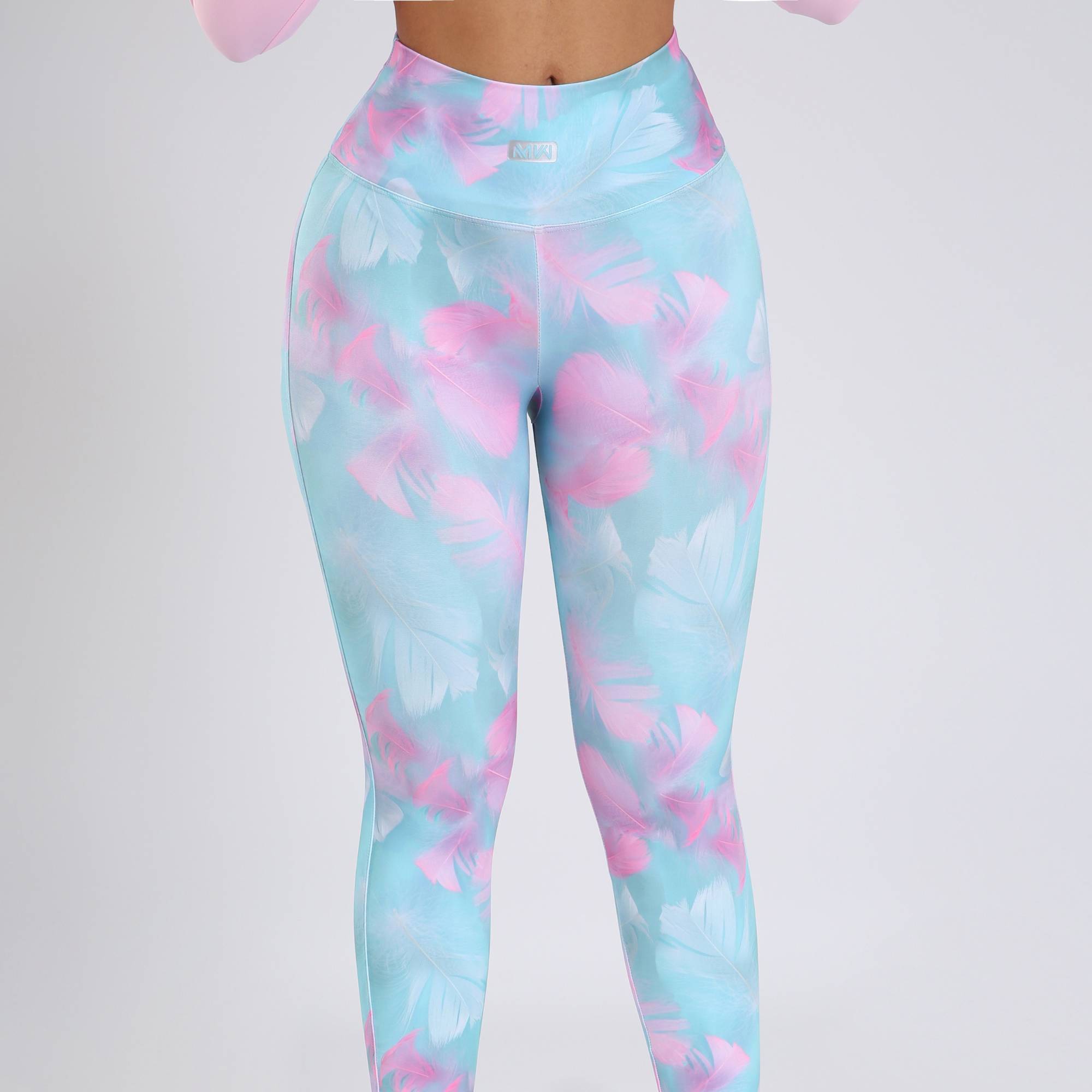 LEGGING COLOMBIANA PRINT SMART ACTIVE-PINK