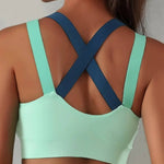 Cargar imagen en el visor de la galería, TOP SEAMLESS  BRA TSB-03 VERDE JADE
