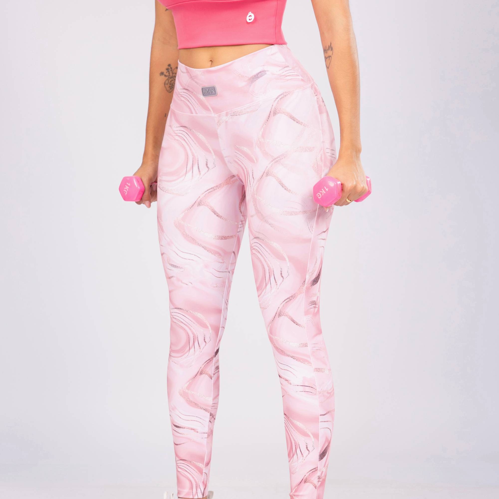 LEGGING COLOMBIANA PINK MOTION