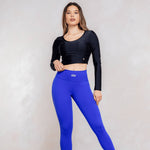 Cargar imagen en el visor de la galería, LEGGING BRASILERO BIOACTIVE AZUL MWFG - DC24-803
