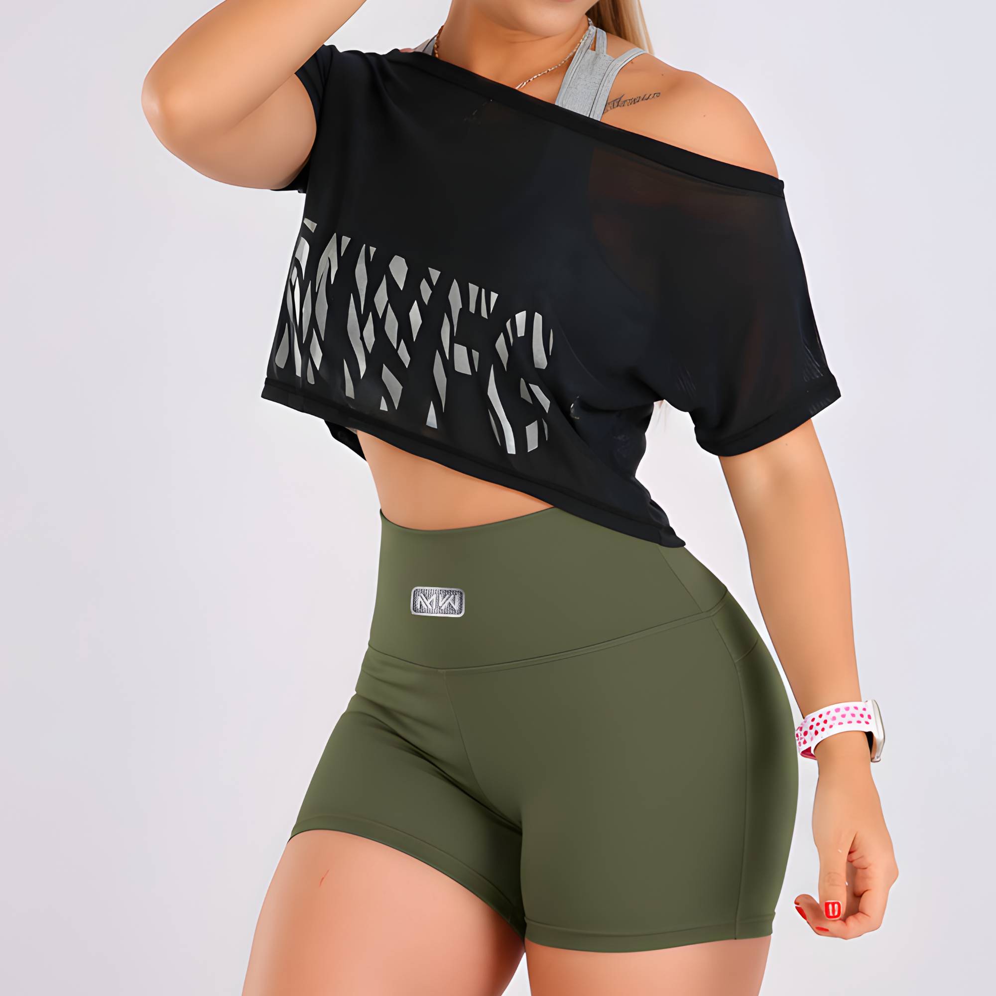 SHORT SMART ACTIVE - VERDE MILITAR