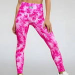 Cargar imagen en el visor de la galería, LEGGING BRASILERA PRINT SMART BIOACTIVE - FUCSIA FUSION
