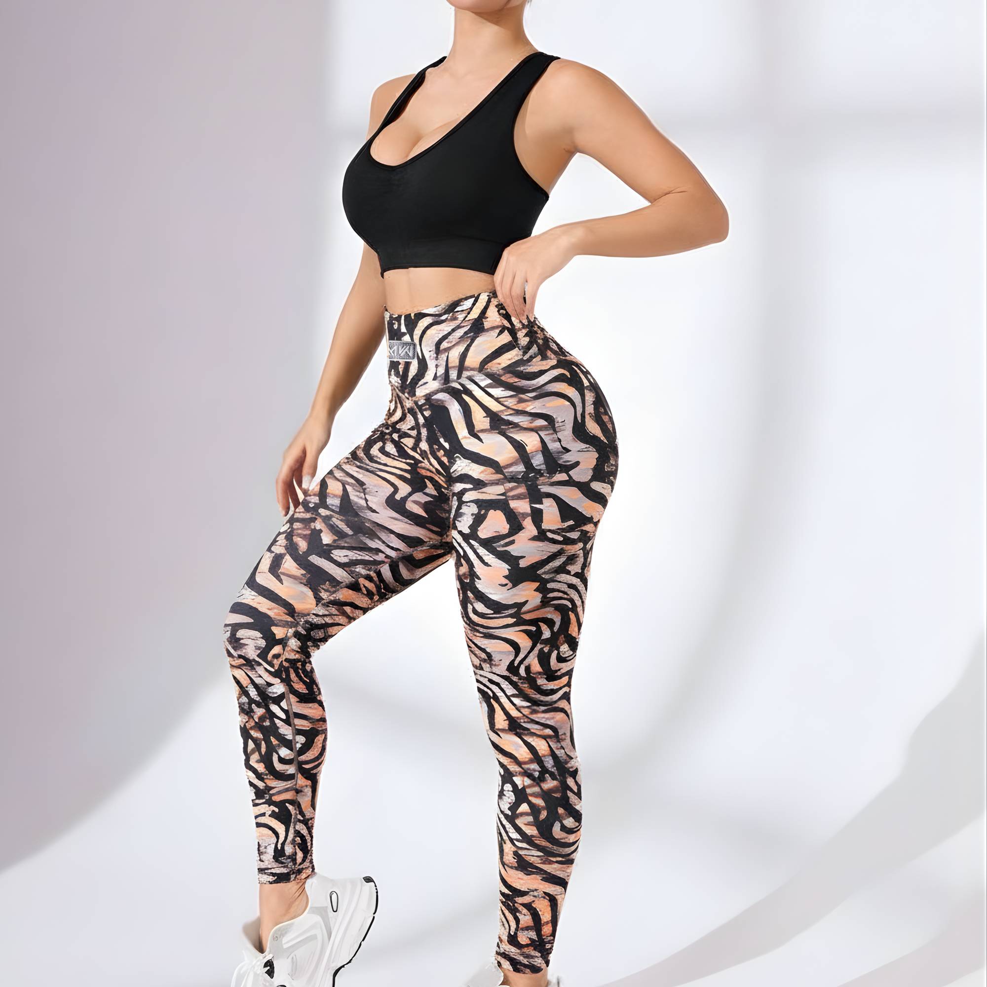 LEGGING BRASILERA PRINT SMART BIOACTIVE - ARENA FITNESS