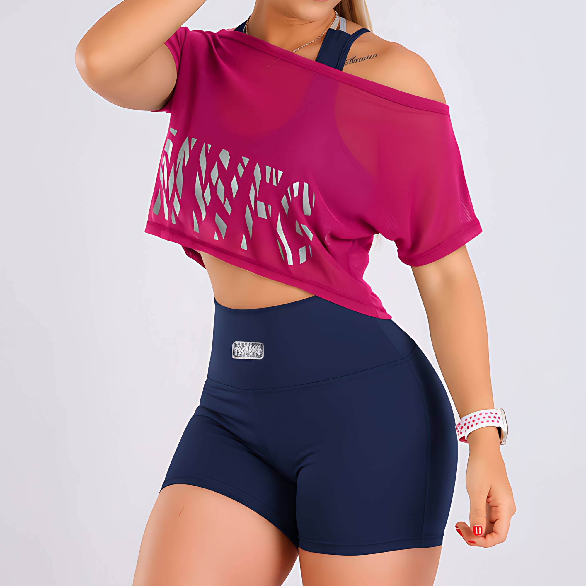 SHORT SMART ACTIVE AZUL MARINO