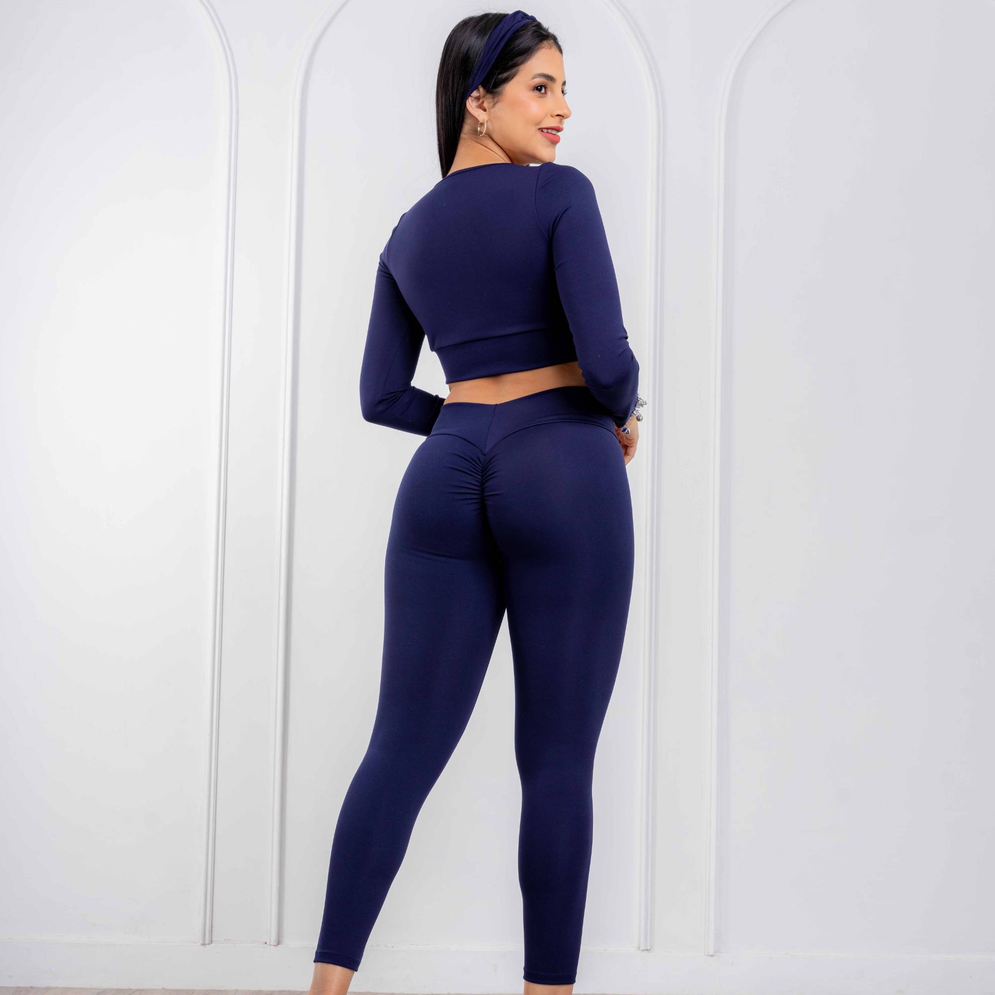 LEGGING PRETINA V BRASILERO AZUL MARINO