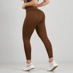 Cargar imagen en el visor de la galería, LEGGING COLOMBIANO MARRON SMART ACTIVE
