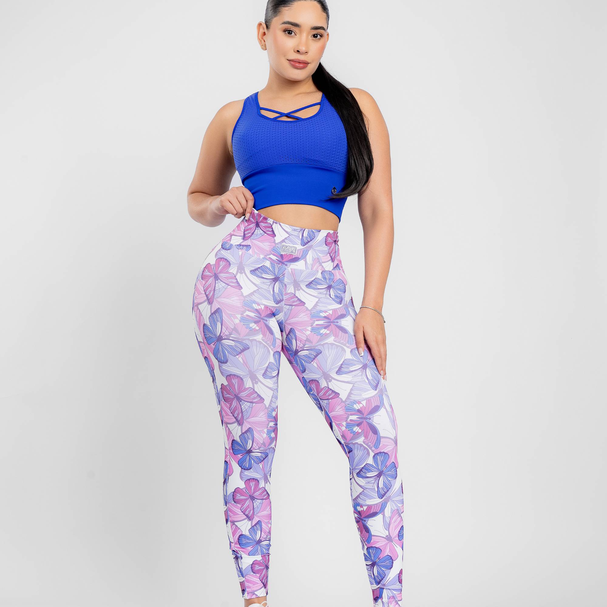 LEGGING COLOMBIANO PRINT SMARTACTIVE-BUTTER