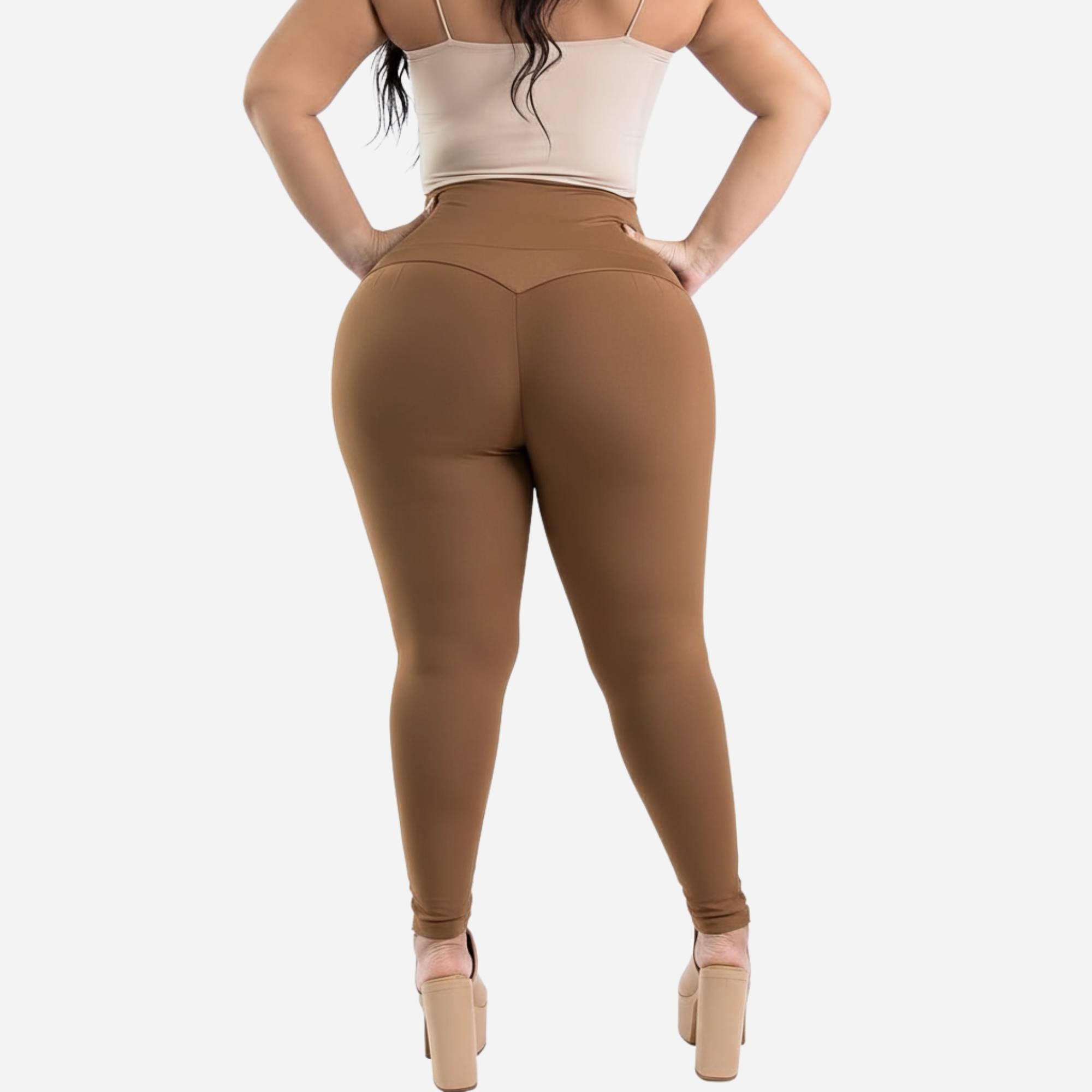 LEGGING COLOMBIANO EFECTO LIPO CON CIERRE