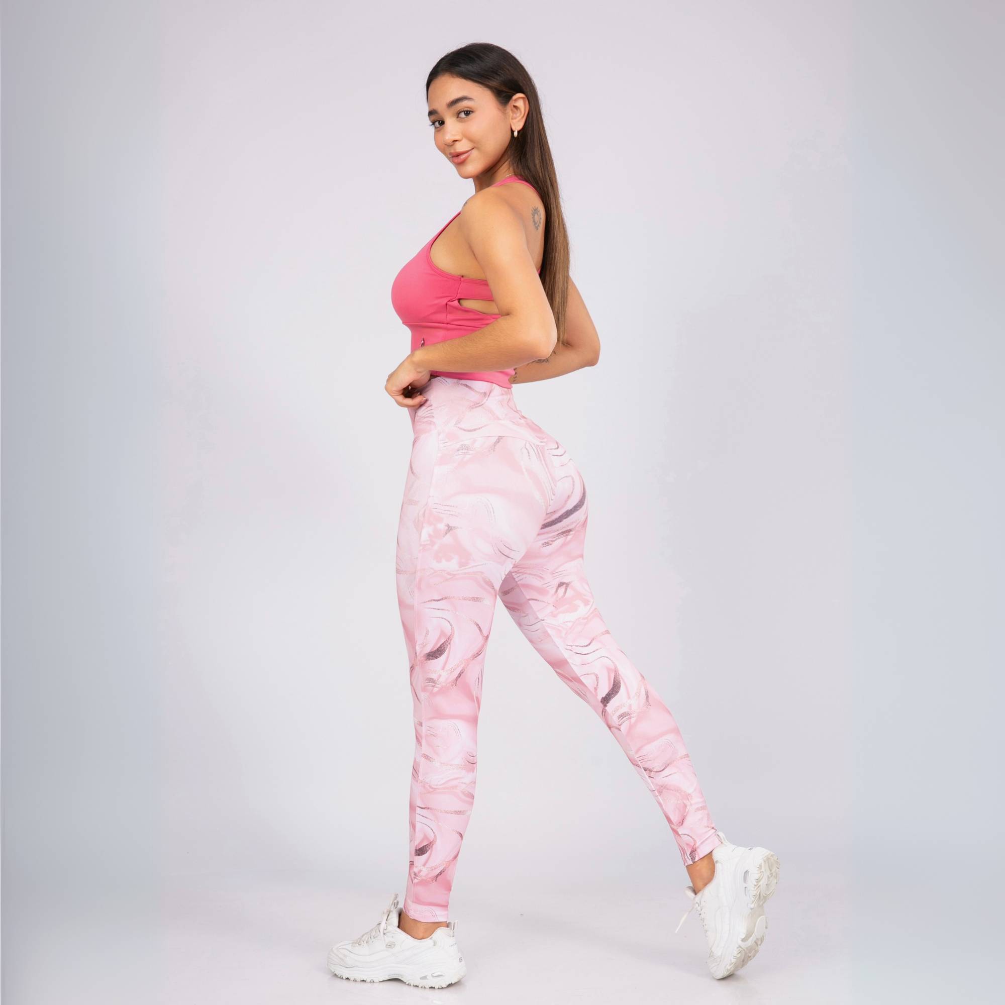 LEGGING COLOMBIANA PINK MOTION