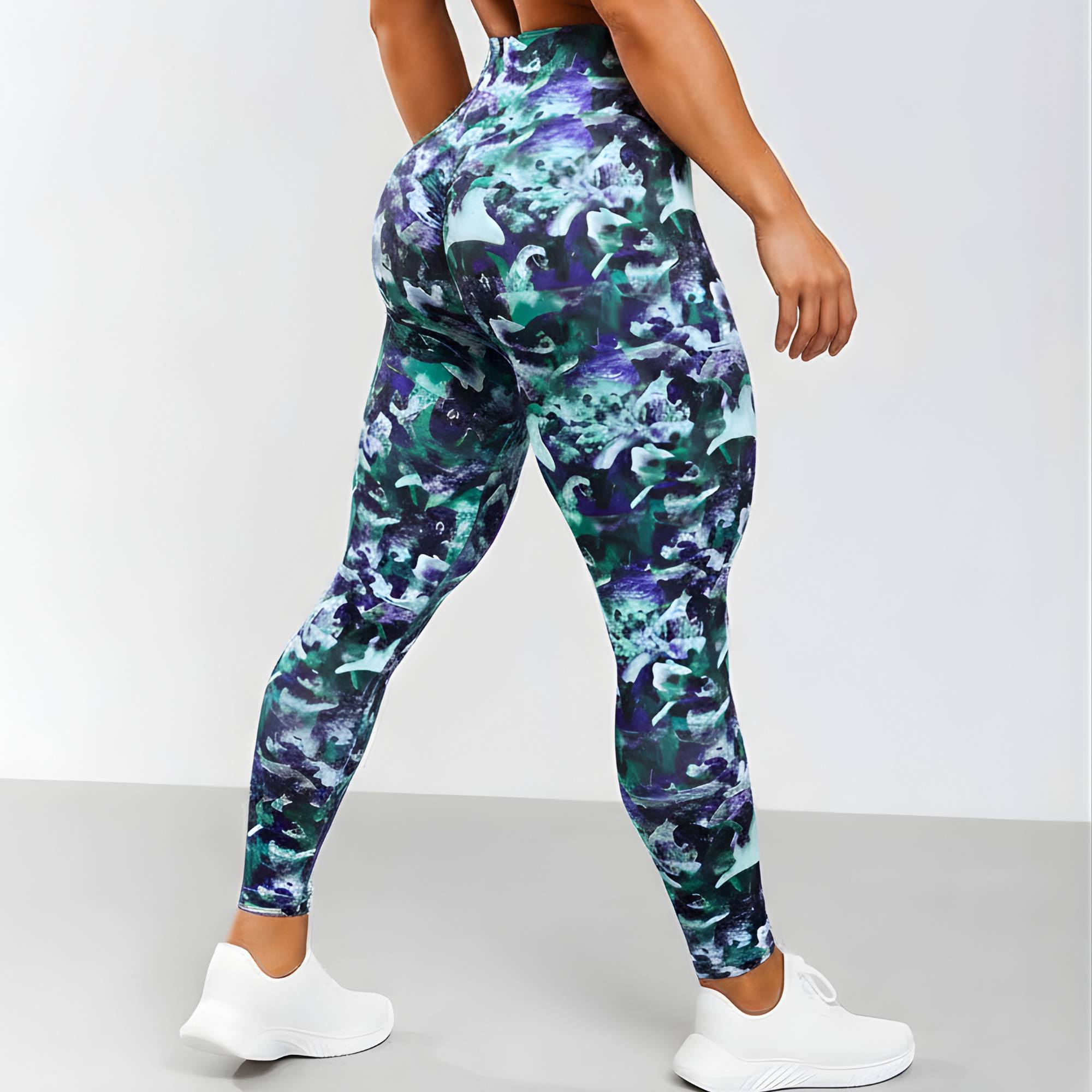 LEGGING BRASILERA PRINT SMART BIOACTIVE - NEW GREEN