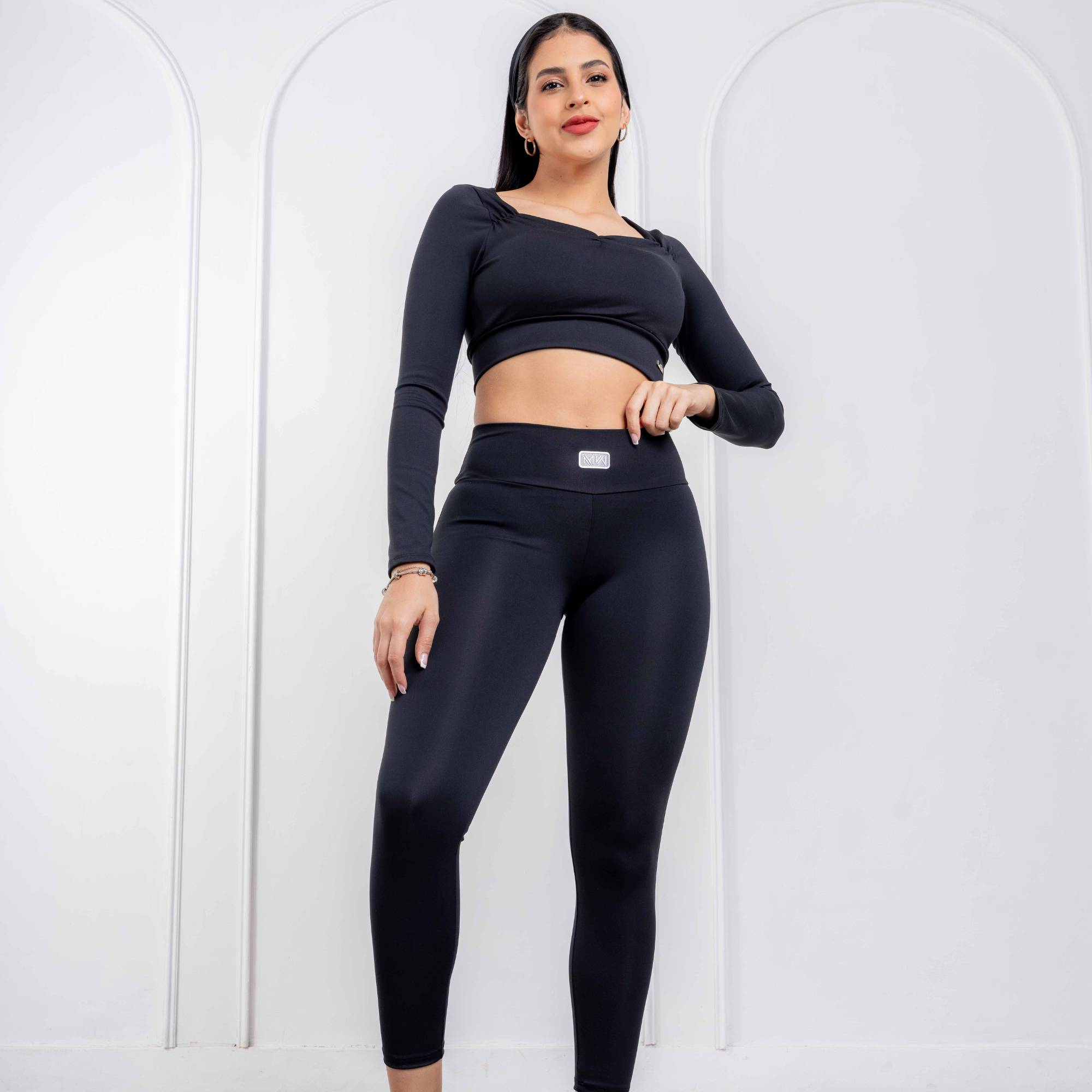 LEGGING SWEET HEART BRASILERO NEGRO