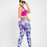 Cargar imagen en el visor de la galería, LEGGING COLOMBIANA PRINT SMARTACTIVE-NEVERGIVEUP
