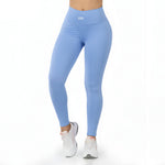 Cargar imagen en el visor de la galería, LEGGING COLOMBIANO CELESTE SMART ACTIVE
