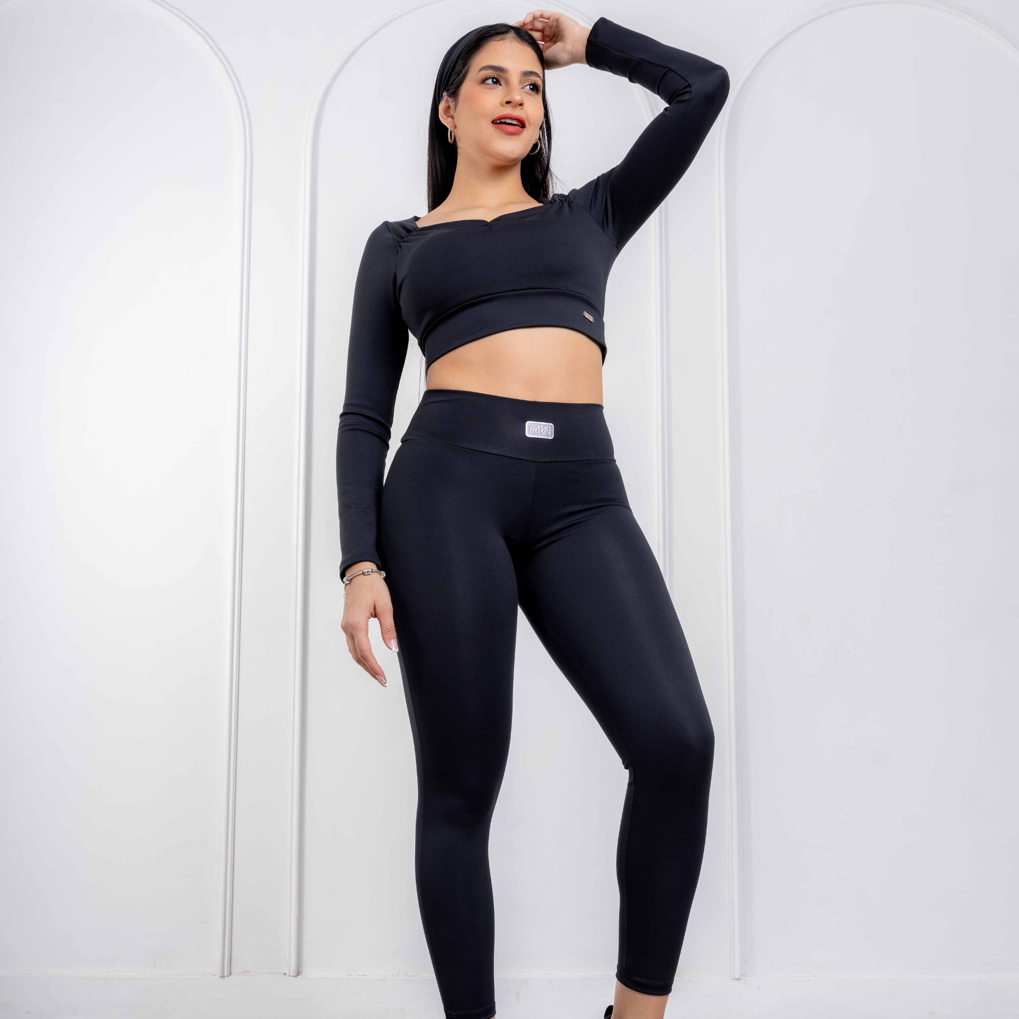 LEGGING SWEET HEART BRASILERO NEGRO